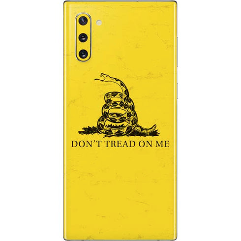 Dont Tread On Me Galaxy Note 10 Skin